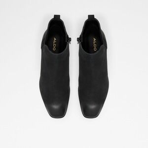 Aldo Women's Black Leather Chelsea Boots Size 6.5